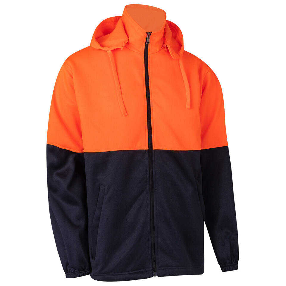 Bacca Sports Construction Reflective Clothes Safety Reflective Jacket High Visibility Workwear Safety Workers Bomber Waterproof Jacket